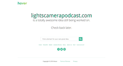 Desktop Screenshot of lightscamerapodcast.com